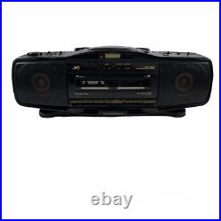 JVC RC-X610 CD Portable System Boom Box Cassette Player Stereo CD