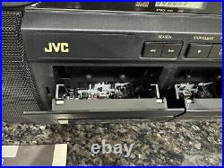 JVC RC-X610 Hyper Bass CD AM/FM Radio Cassette Player Portable System