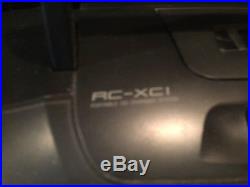 JVC RC-XC1 AM/FM 3 Disc CD Changer Cassette Player Boombox Portable Stereo. MINT