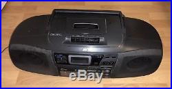 JVC RC-XC1 Boombox Portable CD Changer Cassette Player/Recorder