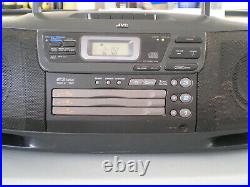 JVC RC-XC1 portable boombox digital tuner AM/FM stereo with CD player