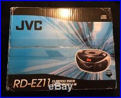 JVC RD-EZ11 Portable AM/FM Radio CD-R/RW Player Boombox MP3 BRAND NEWithSEALED BOX