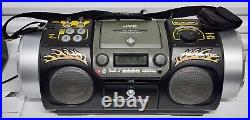 JVC RV-DP100 Kaboom Boombox Vintage Stereo