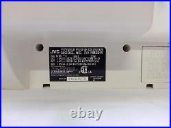 JVC RV-NB20W kaboom! Dual Subwoofer Portable Boombox CD iPod Aux AM FM in Box