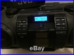 JVC RV-NB52B Kaboom Portable AM/FM CD Player BoomBox Read details