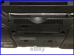 JVC RV-NB52B Kaboom Portable AM/FM CD Player BoomBox Read details