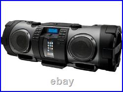JVC RV-NB70B Portable Boombox Stereo CD Player/FM Radio/USB/ iPOD Dock TESTED