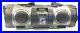 JVC RV-NB70B Portable Boombox Stereo CD Player/FM Radio/USB/ iPOD Dock Working