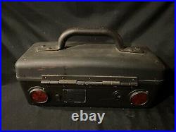 Jeep Boombox Portable CD Radio AM/FM Cassette Player WPSS-1A Vintage