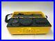 Jeep Portable Boombox, CD Player, FM/AM Radio, Cassette Player in Yellow WPSS-1A