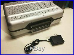 Jeep Portable Stereo Aluminum Z-Case Boombox Model ZC-PSB-9 AM/FM /WB CD player