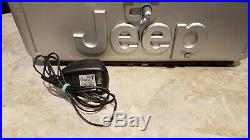Jeep Vintage Boombox Portable AM/FM Radio CD TV Water Resistant WRSS-3A/CTV