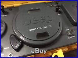 Jeep Vintage Boombox Portable Radio CD Cassette Tape Player Water Resistant