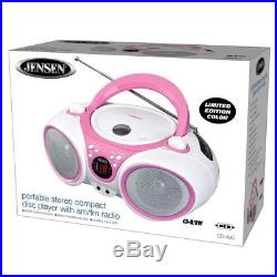 Jensen CD490PW Limited Edition 490 Portable Sport Stereo CD Player +CD-R/RW
