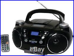 Jensen CD750 Portable AM/FM Stereo CD, MP3, Encoder/Player With On-Ear Headphones