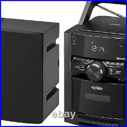 Jensen Cd-785 Portable Stereo CD Cassette Radio