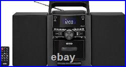 Jensen Cd-785 Portable Stereo CD Cassette Radio