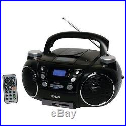 Jensen Portable Am And Fm Stereo Cd Player w Mp3 Encoder & Player New