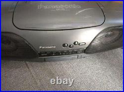 Junk Panasonic Cobra Top RX-DT707 Portable CD Player