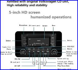 KEiiD KD-V01 Bluetooth CD Player with Stereo Speakers Boombox for Home Black