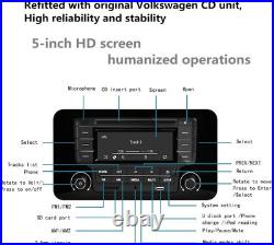 KEiiD KD-V01 Bluetooth CD Player with Stereo Speakers Boombox for Home Black