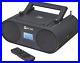 KLIM Boombox B4 CD Player Portable Audio System + AM/FM Radio with CD Player