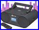 KLIM Boombox B4 CD Player Portable Audio System New 2024 AM/FM Black