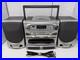 KOSS HG856B Boombox CD Player Dual Cassette AM/FM Radio Fully Functional (Video)