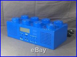 LEGO 2010 Portable CD Radio Player LG-11003 Blue Class 1 Laser