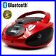 Lauson Boombox Portable Radio CD Player with tooth Usb MP3 Player Headph