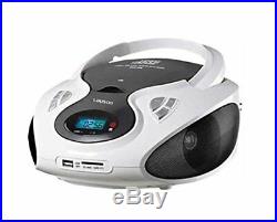 Lauson CP430 Portable CD Player USB Radio AM/FM Mp3 USB SD-Card Boombox Music Sy
