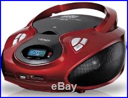 Lauson CP439 Portable CD Player Bluetooth Boombox MP3/USB Playback, SD Card And