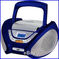 Lauson CP446 Boombox Portable CD Player Mp3 with USB, Radio & Headphone Jack