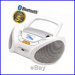 Lauson Cd-Player Boombox Portable Radio CD Player with Bluetooth Usb & MP3