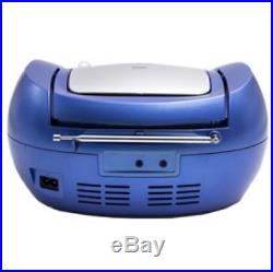 Lauson Cd-Player Boombox Stereo Portable Radio USB Headphone Jack CP746 Blue NEW