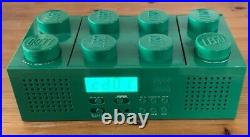 Lego CD Player Green Brick Stereo Boom Box AM/FM Radio ULTRA RARE COLOR