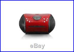 Lenco Portable Radio CD Player Red