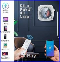 Lettore CD con Altoparlanti Portatile HiFi Bluetooth Integrati, Boombox Audio pe