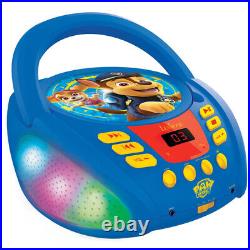 Lexibook Bluetooth CD Player Boombox Portable Disney Kids 6 Designs Rcd109
