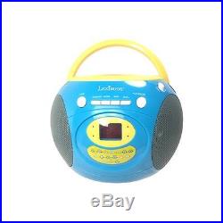 Lexibook Minions Tragbarer CD-Player mit Radio AUX Musik Boombox CD Musik Player