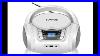 Lonpoo Portable CD Player Boombox Bluetooth Stereo Mp3 CD Player With Fm Radio Aux In Overview