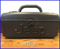 MINT Jeep Vintage Portable Radio Boombox CD Cassette Tape Player Water Resistant