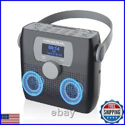 MONODEAL CD Player Portable, Bluetooth Boombox CD Player with Speakers, Portabl MONODEAL CD Player Portable, Bluetooth Boombox CD Player with Speakers, Portabl