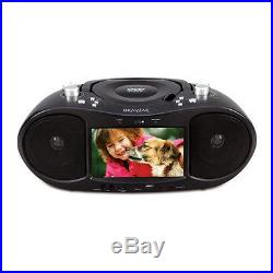Magnasonic MAG-MDVD500 7 Inch Screen Portable CD DVD Player Boombox