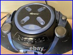 Memorex MP3838MBL Portable Boombox CD Player AM/FM RadioTested/Works