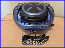 Memorex MP3838MBL Portable Boombox CD Player AM/FM RadioTested/Works