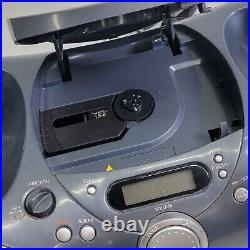 Memorex Mp3142 Portable Compact Cd/Mp3 Player Am/Fm Radio Stereo Boombox Rare