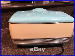 Memorex Two Tone Turquoise AM/FM Stereo Radio C/D Player 1950's Car Dash Look