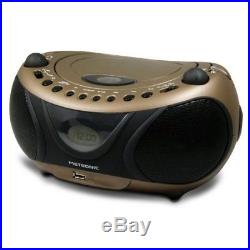 Metronic 477106 Portable Stereo CD Player, MP3