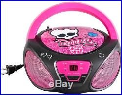 Monster High Boombox Portable Stereo (CD Player)
